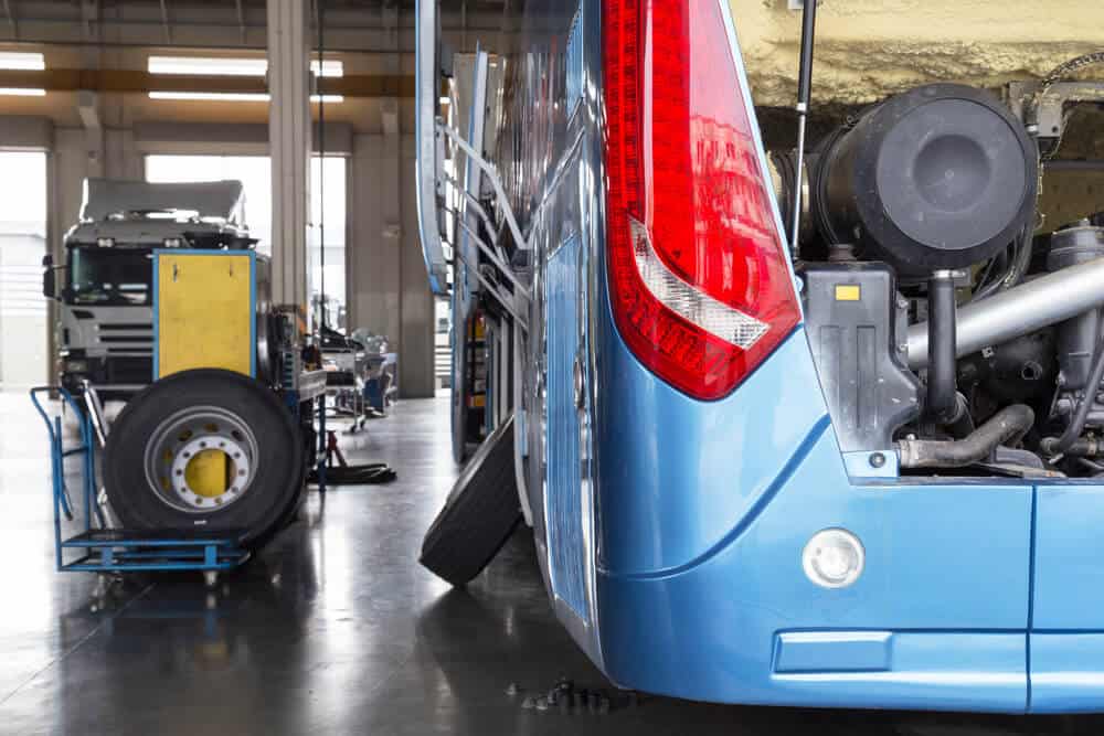 Eurocoaches workshop and maintenance facility